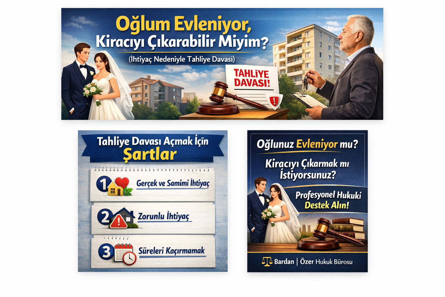 Oğlum Evleniyor Kiracıyı Çıkarabilir Miyim? (İhtiyaç Nedeniyle Tahliye 2026)