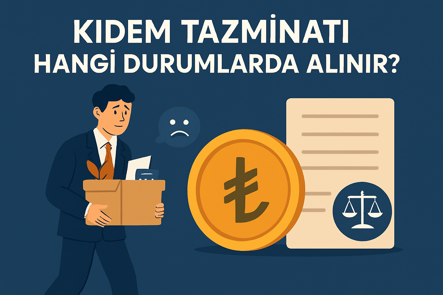 KIDEM TAZMİNATI HANGİ DURUMLARDA ALINIR?