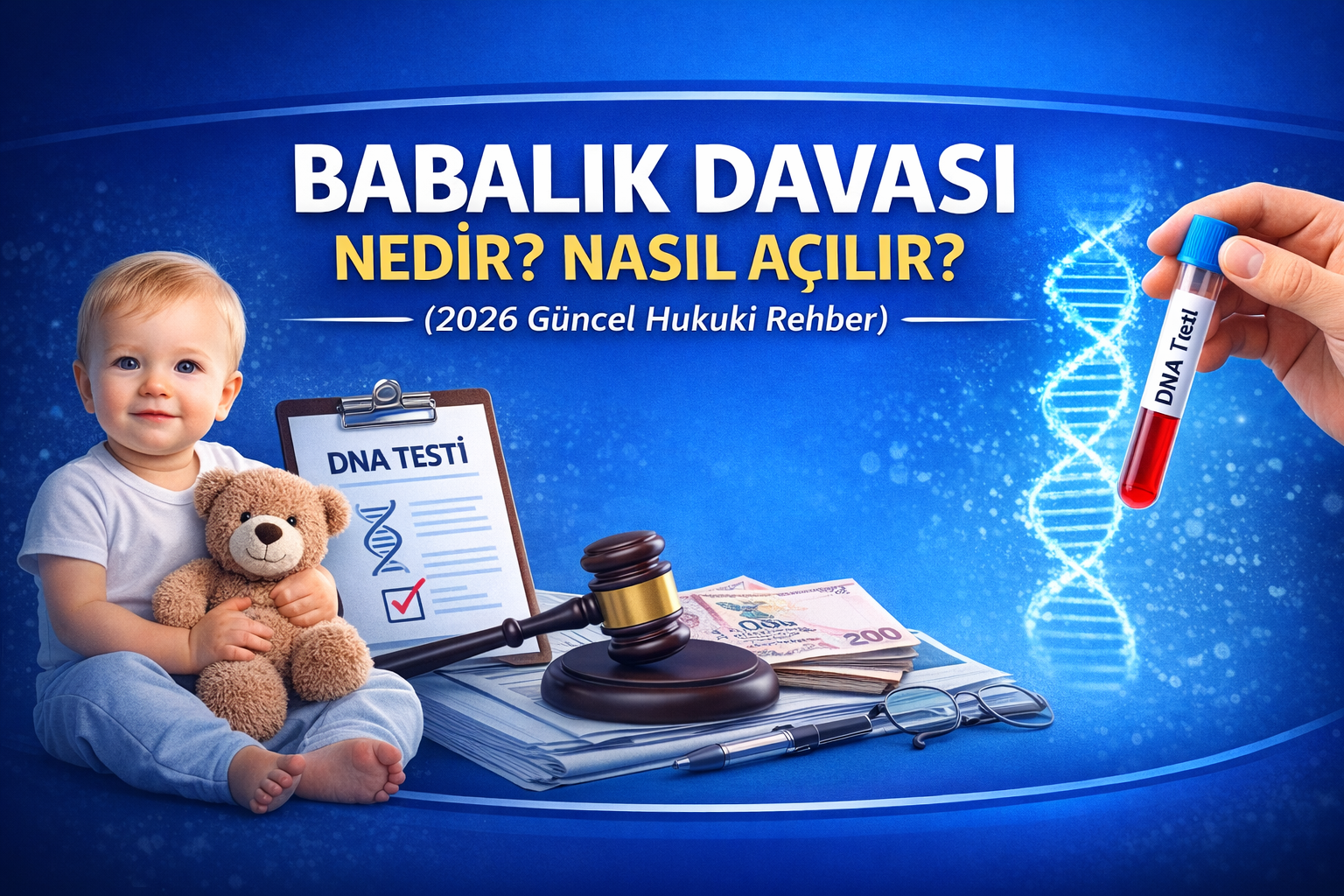 Babalık Davası Nedir? Nasıl Açılır? DNA Testi ve Haklar (2026)