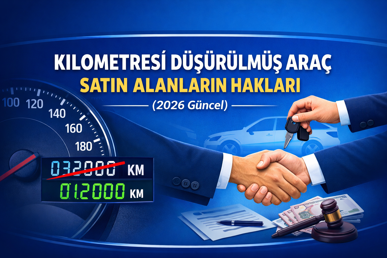 Kilometresi düşürülmüş araç - Ayıplı Araç Davası 