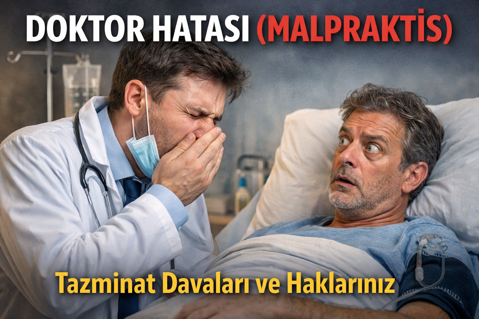 Doktor Hatası (Malpraktis) Davası Nedir? Tazminat Şartları ve Haklarınız