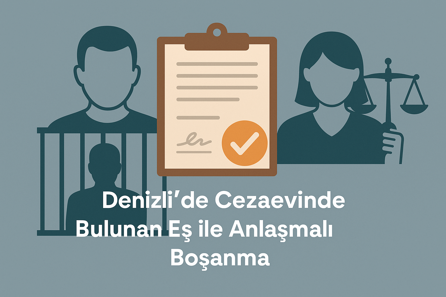 DENİZLİ’DE CEZAEVİNDEKİ EŞ İLE ANLAŞMALI BOŞANMA HUKUKİ SÜREÇ 2025