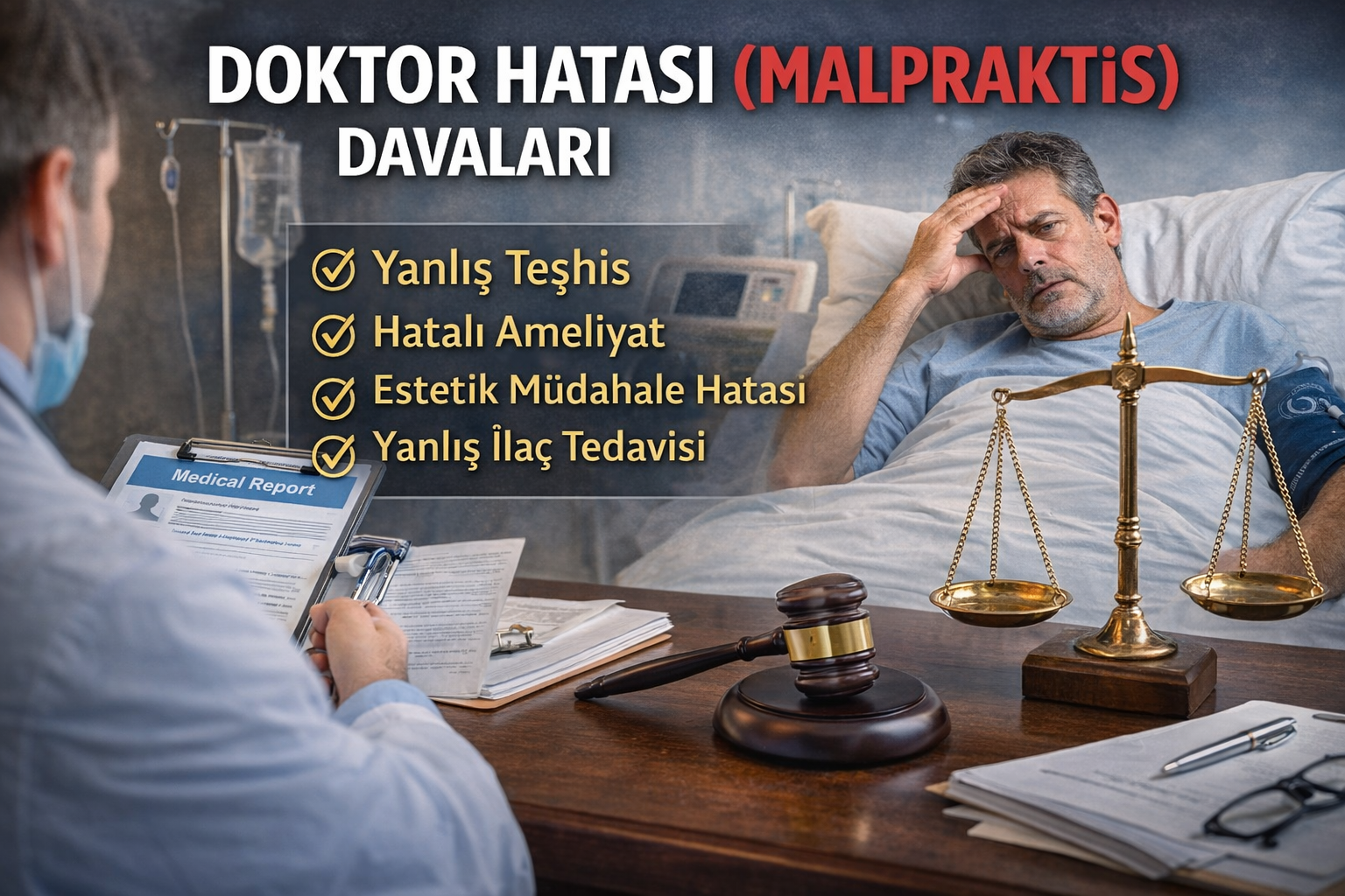Doktor Hatası Nedeniyle Tazminat Davası